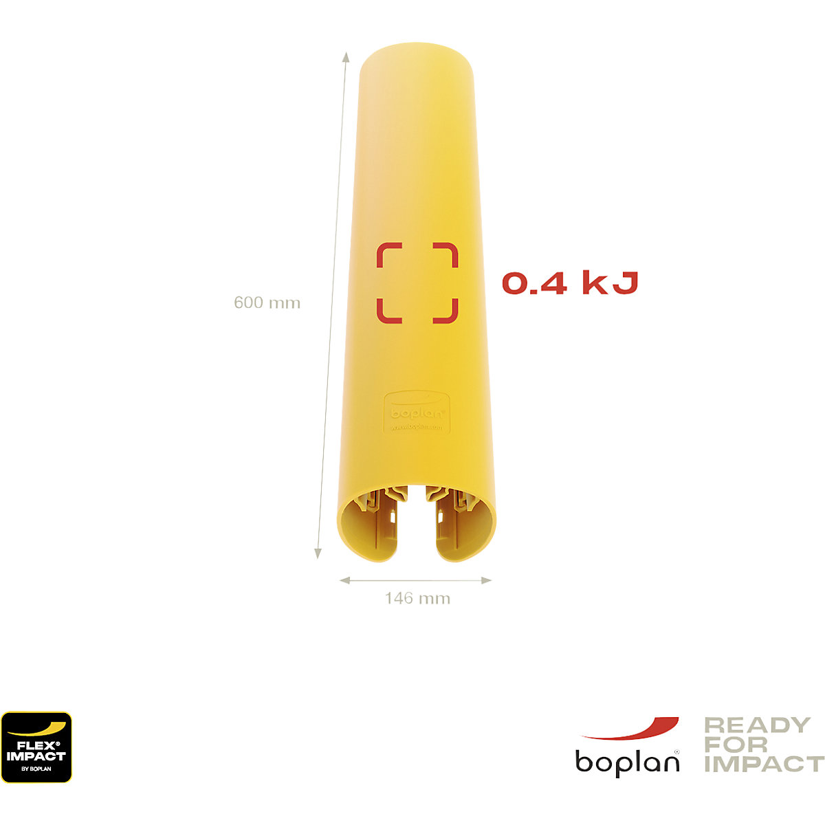 Osłona nogi regału RackBull® – Boplan (Zdjęcie produktu 3)-2