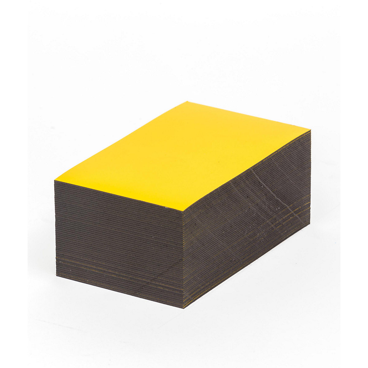 Etykiety magnetyczne, żółte, wys. x szer. 50 x 100 mm, opak. 100 szt.-23