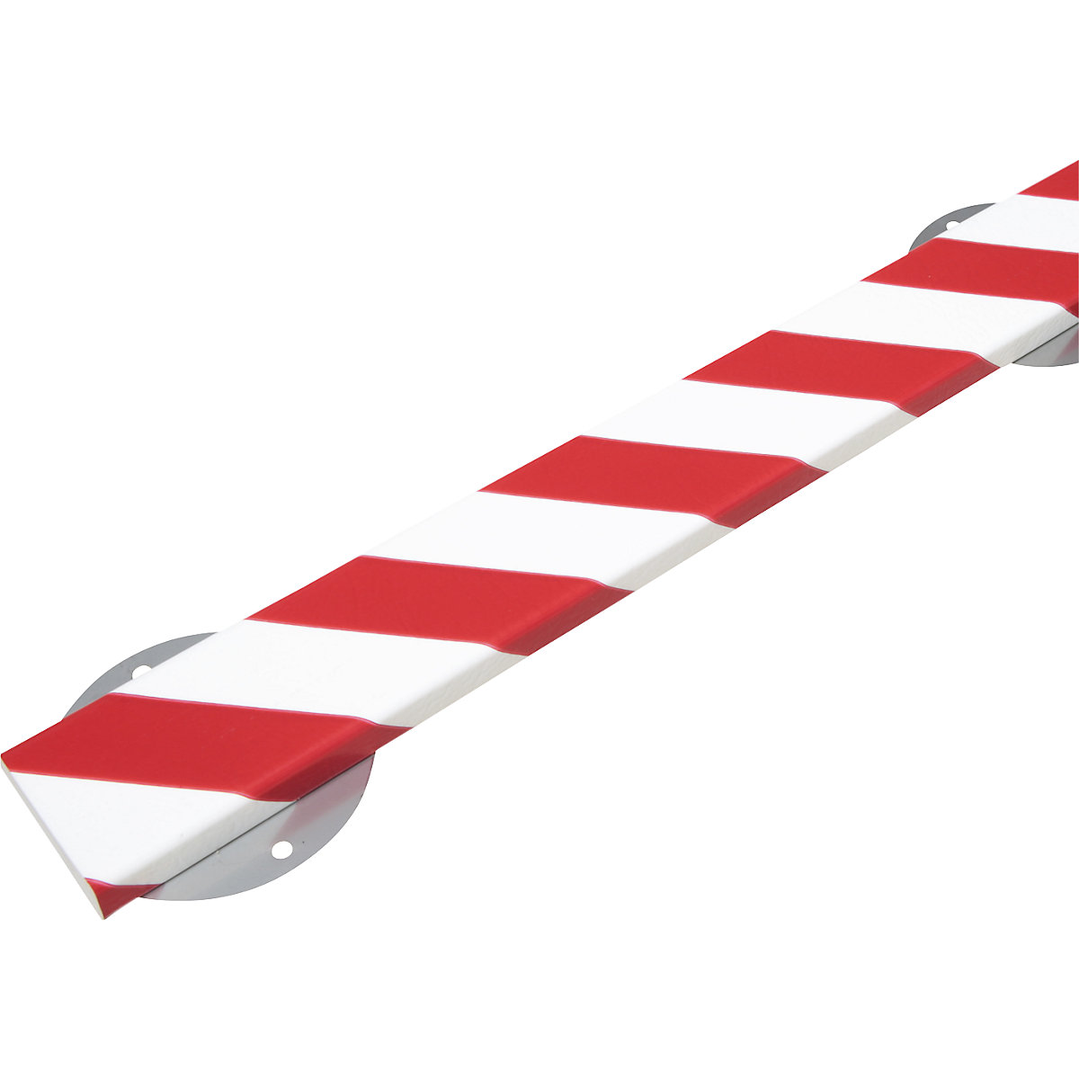 Zabezpieczenie powierzchni Knuffi® z szyną montażową – SHG, typ S, szt. 1 m, czerwony / biały-15