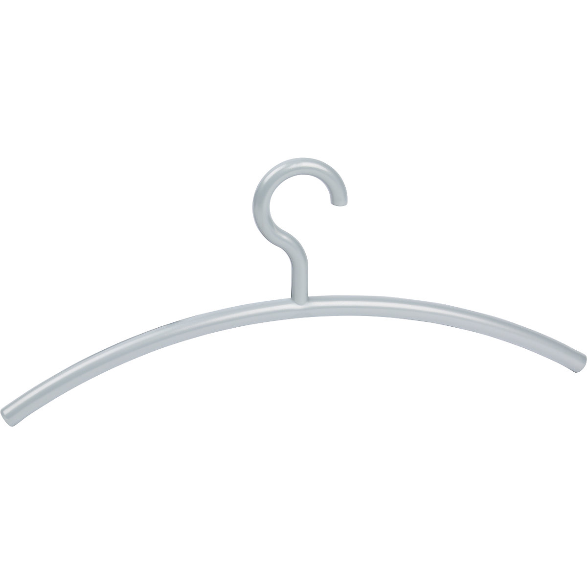 Plastic coat hanger