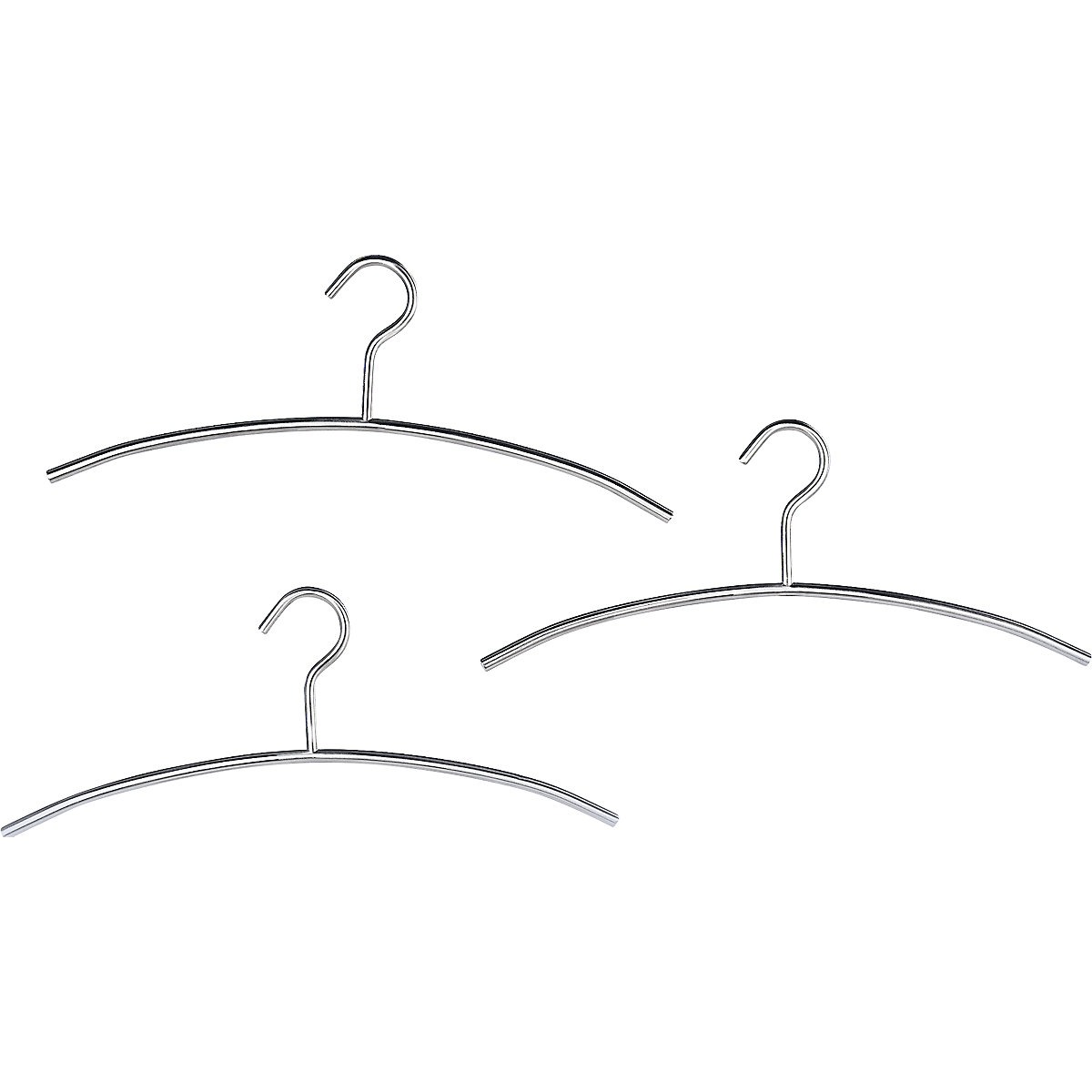 Stainless steel coat hanger