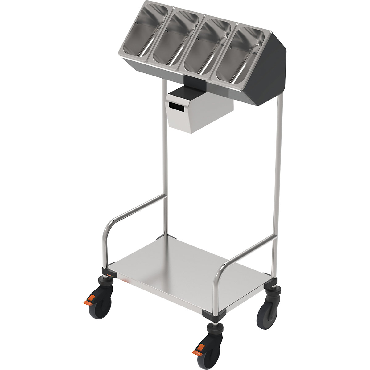 Tray and cutlery trolleys
