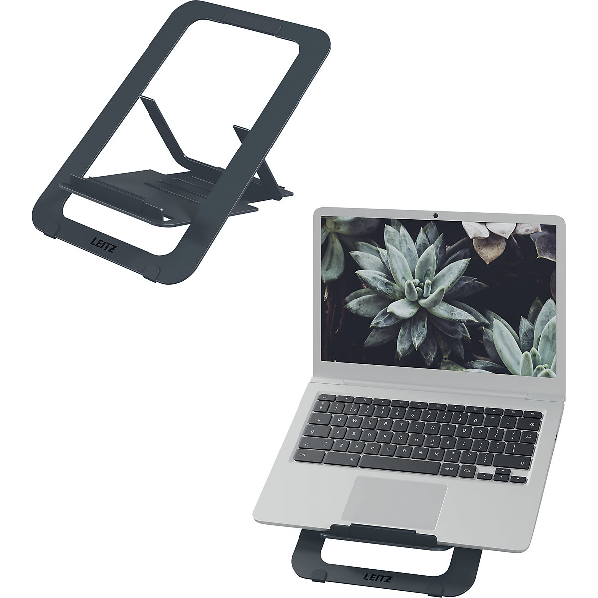 Aluminium laptop stand Leitz Ergo - Leitz