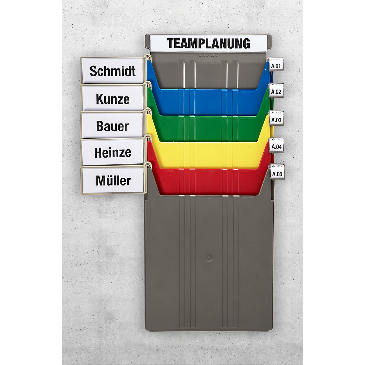 FLAT wall-mounted sorting system (Product illustration 5)-4