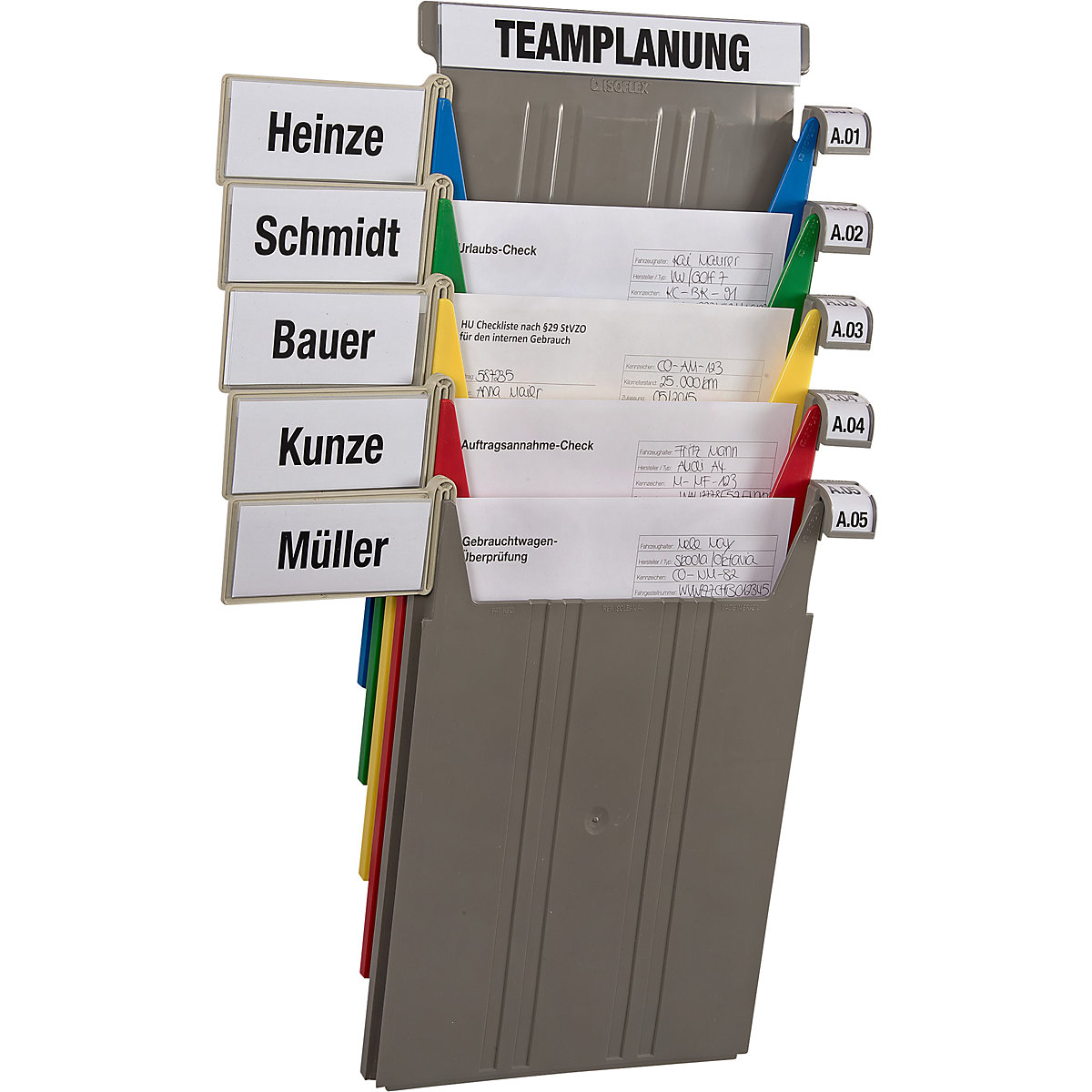 FLAT wall-mounted sorting system (Product illustration 9)-8