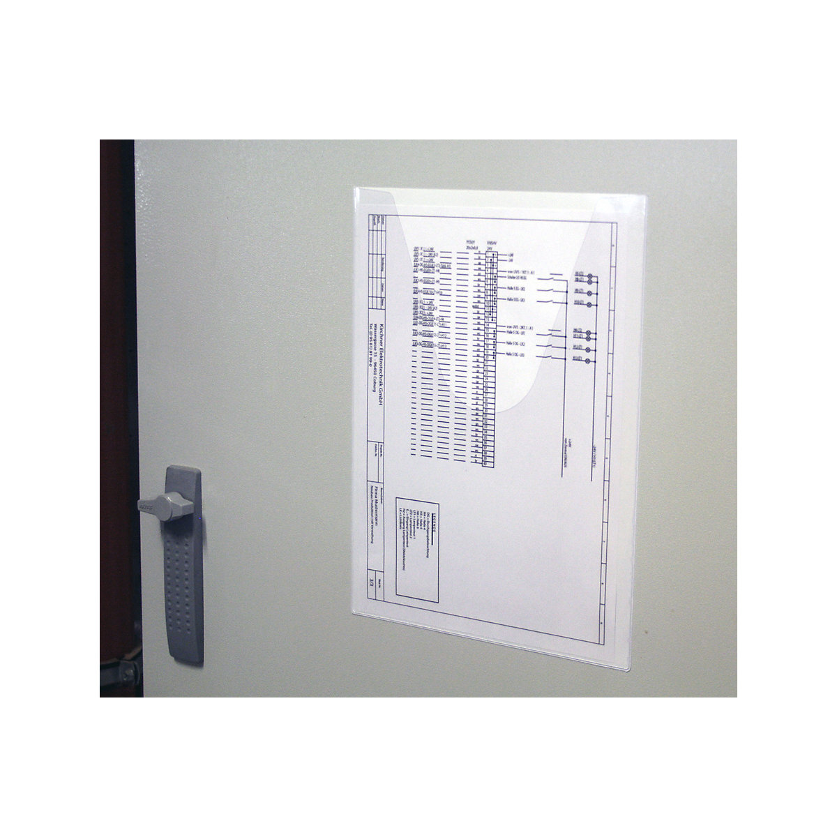 Circuit diagram pouch, self-adhesive – EICHNER (Product illustration 2)-1