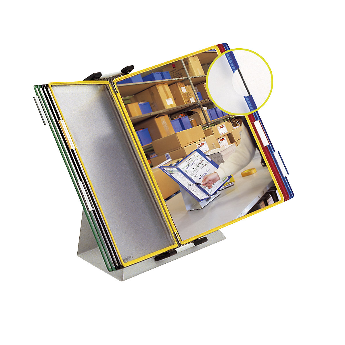 Clear view panel desktop holder - Tarifold