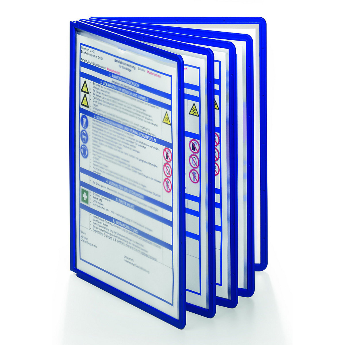 Clear view panel with profiled frame – DURABLE (Product illustration 9)-8