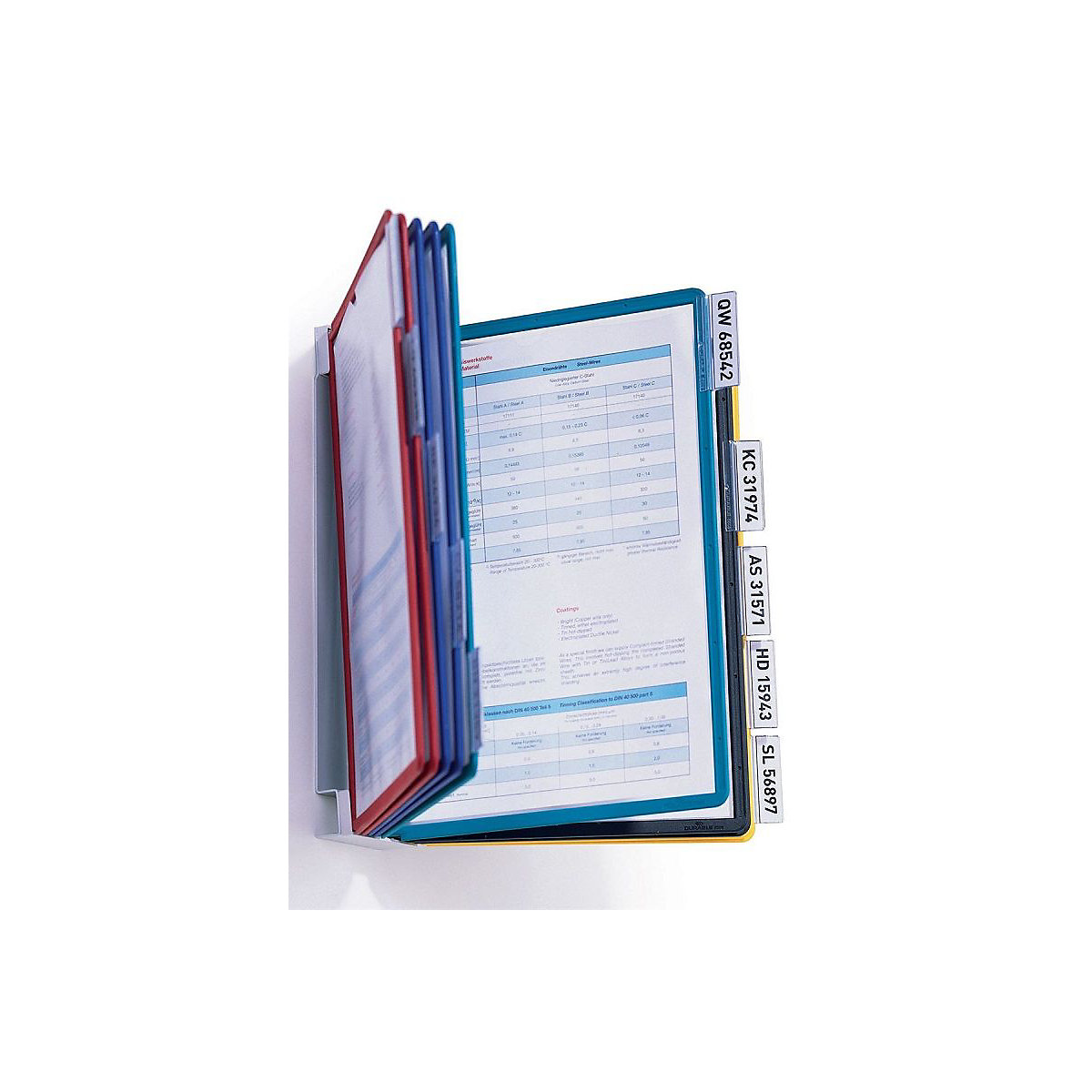 Complete wall holder set – DURABLE (Product illustration 3)-2