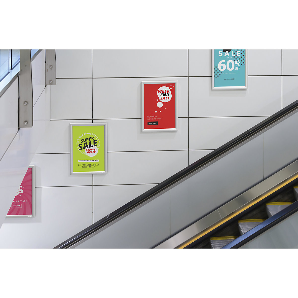 Snap frame aluminium – DURABLE (Product illustration 3)-2