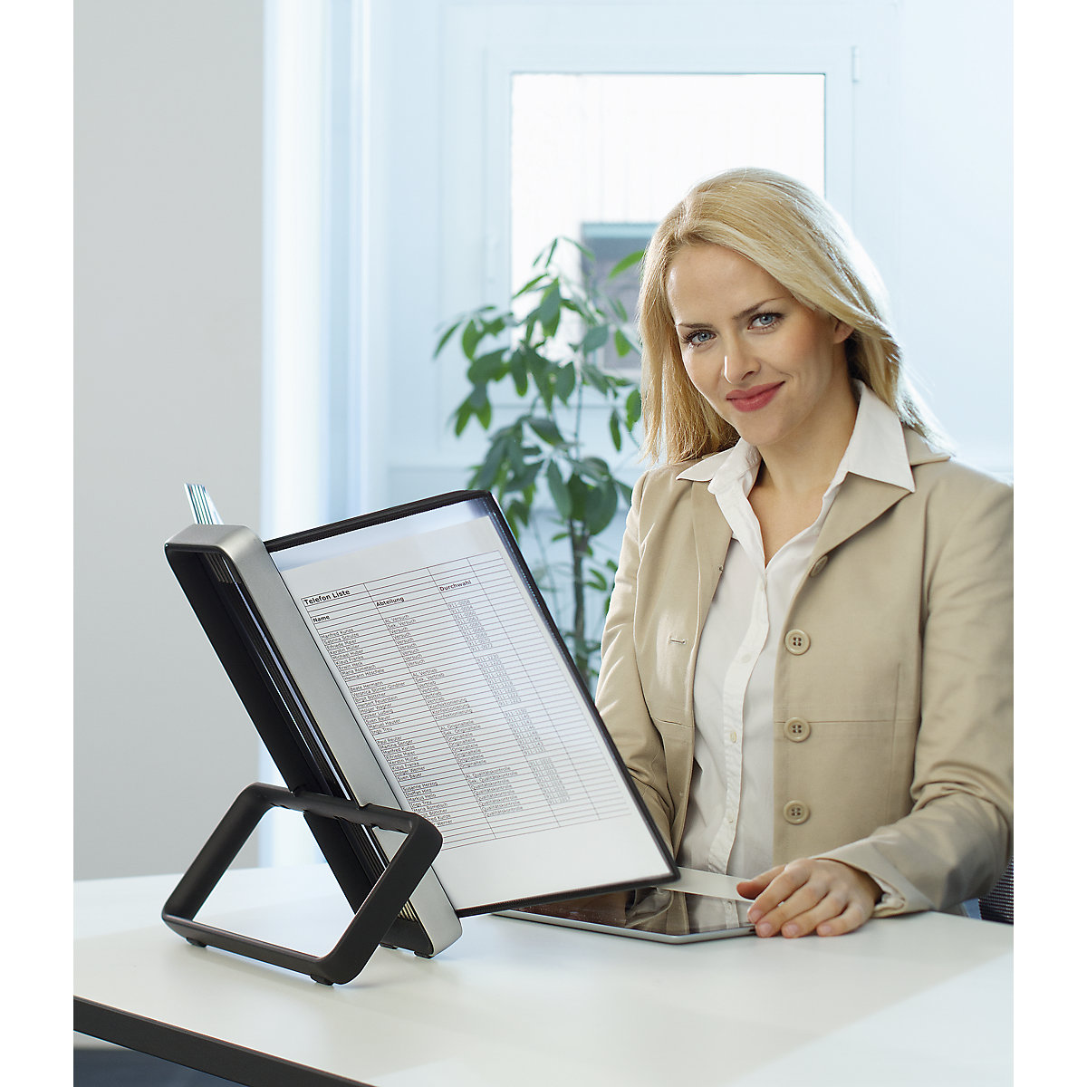 VEO clear view panel system for A4 - Tarifold