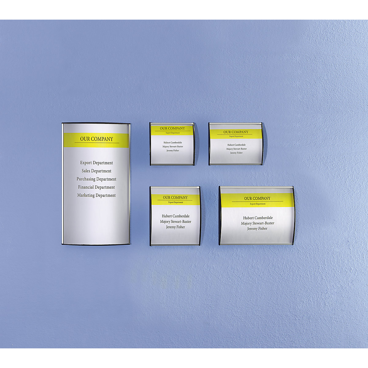 Aluminium door sign (Product illustration 2)-1