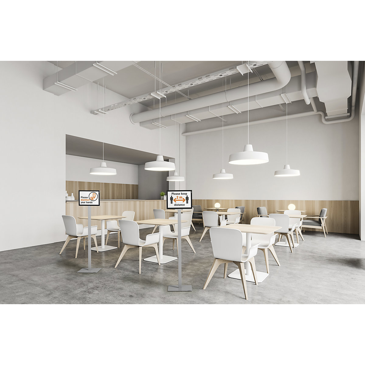 INFO STAND BASIC floor stand – DURABLE (Product illustration 8)-7