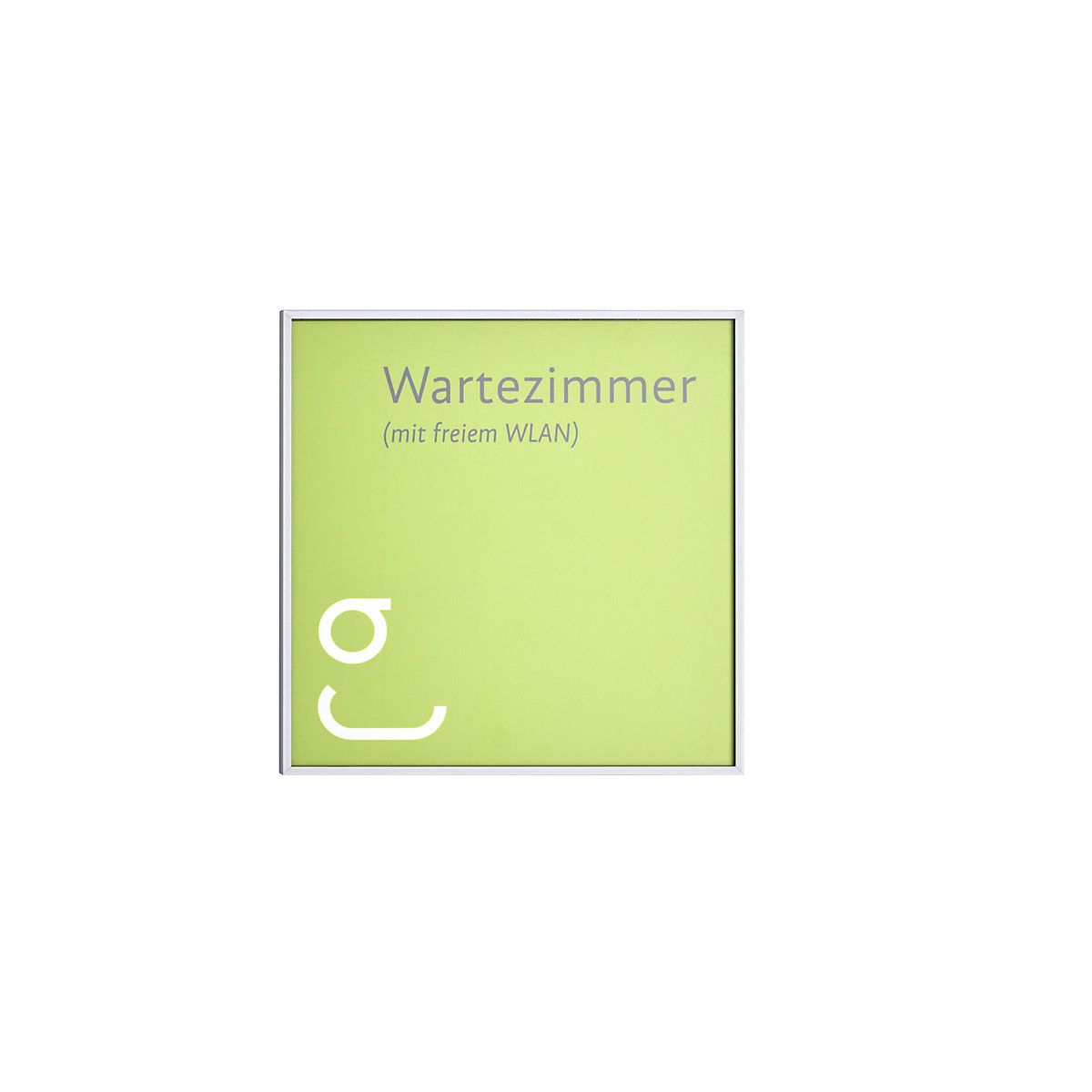 MADRID Silver Line™ door sign (Product illustration 3)-2