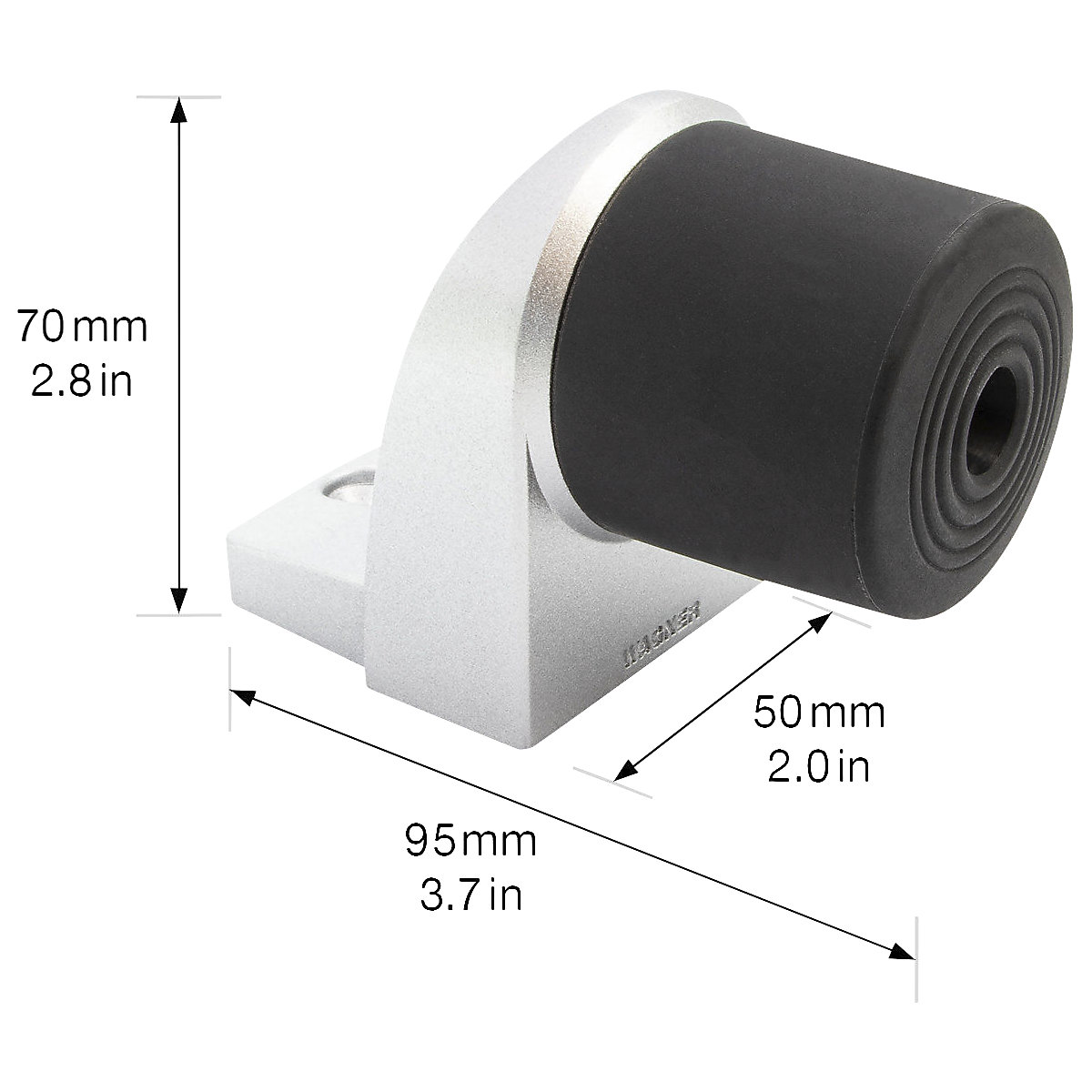 EH500 floor mounted door stopper – Wagner (Product illustration 2)-1