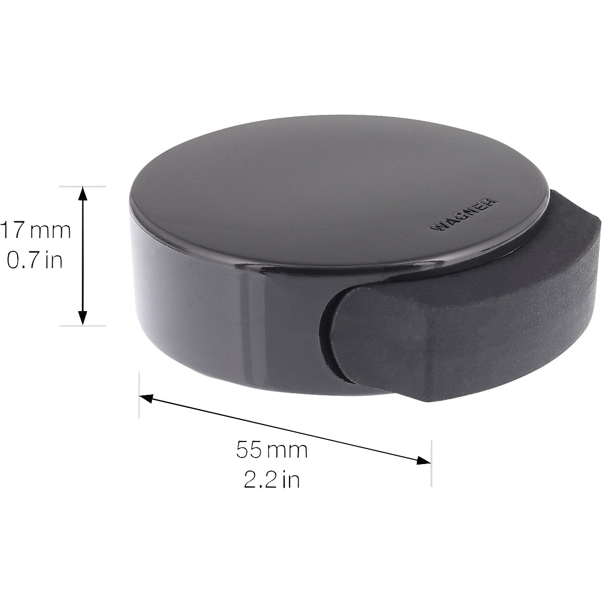 Floor mounted door stopper – Wagner (Product illustration 2)-1