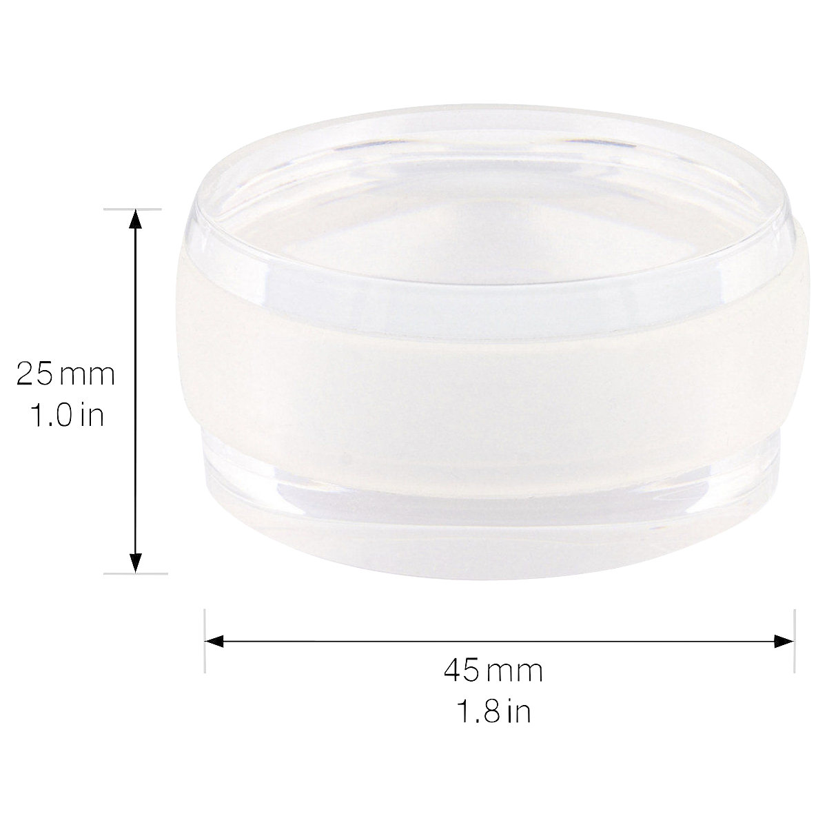 Floor mounted door stopper – Wagner (Product illustration 2)-1