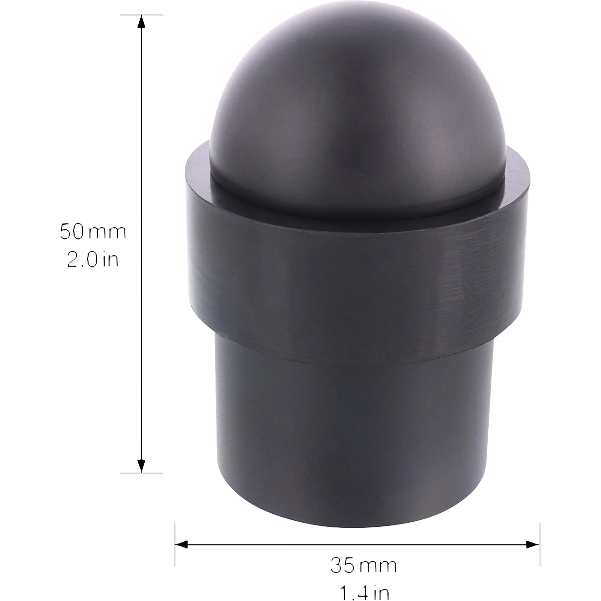 Floor mounted door stopper – Wagner (Product illustration 2)-1