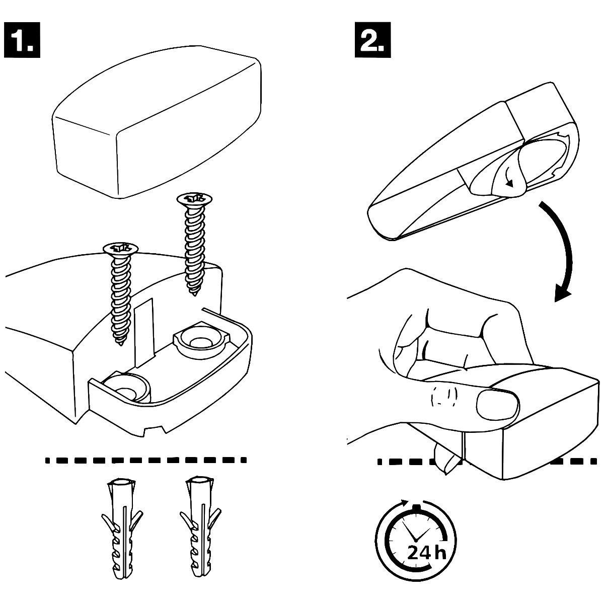 Floor mounted door stopper – Wagner (Product illustration 3)-2