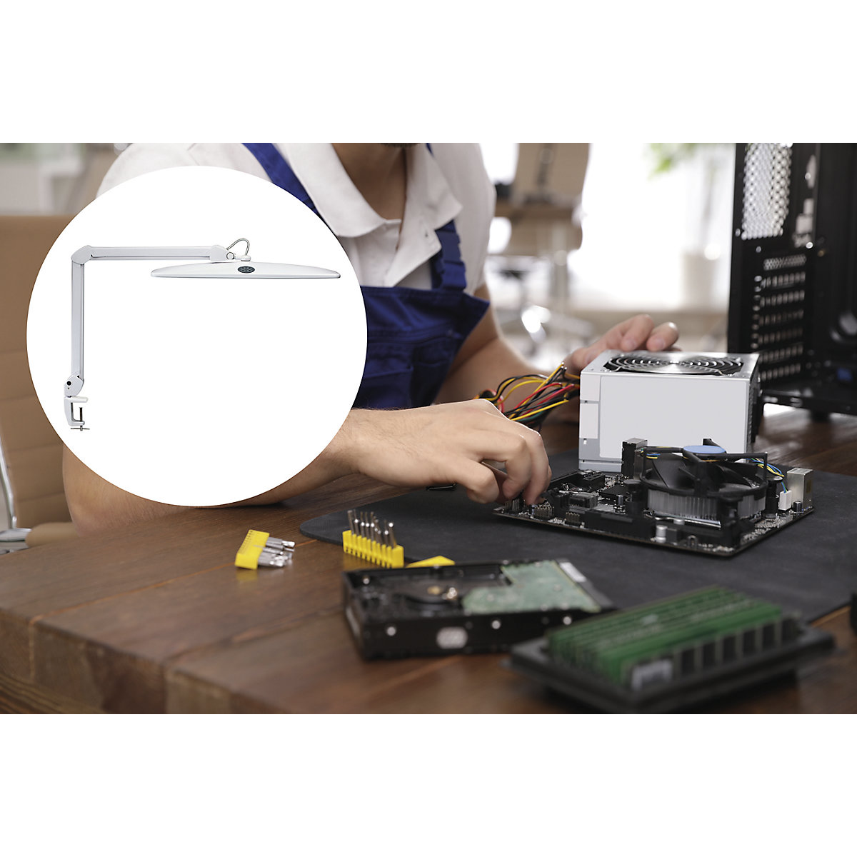 MAULwork LED workplace lamp – MAUL (Product illustration 9)-8