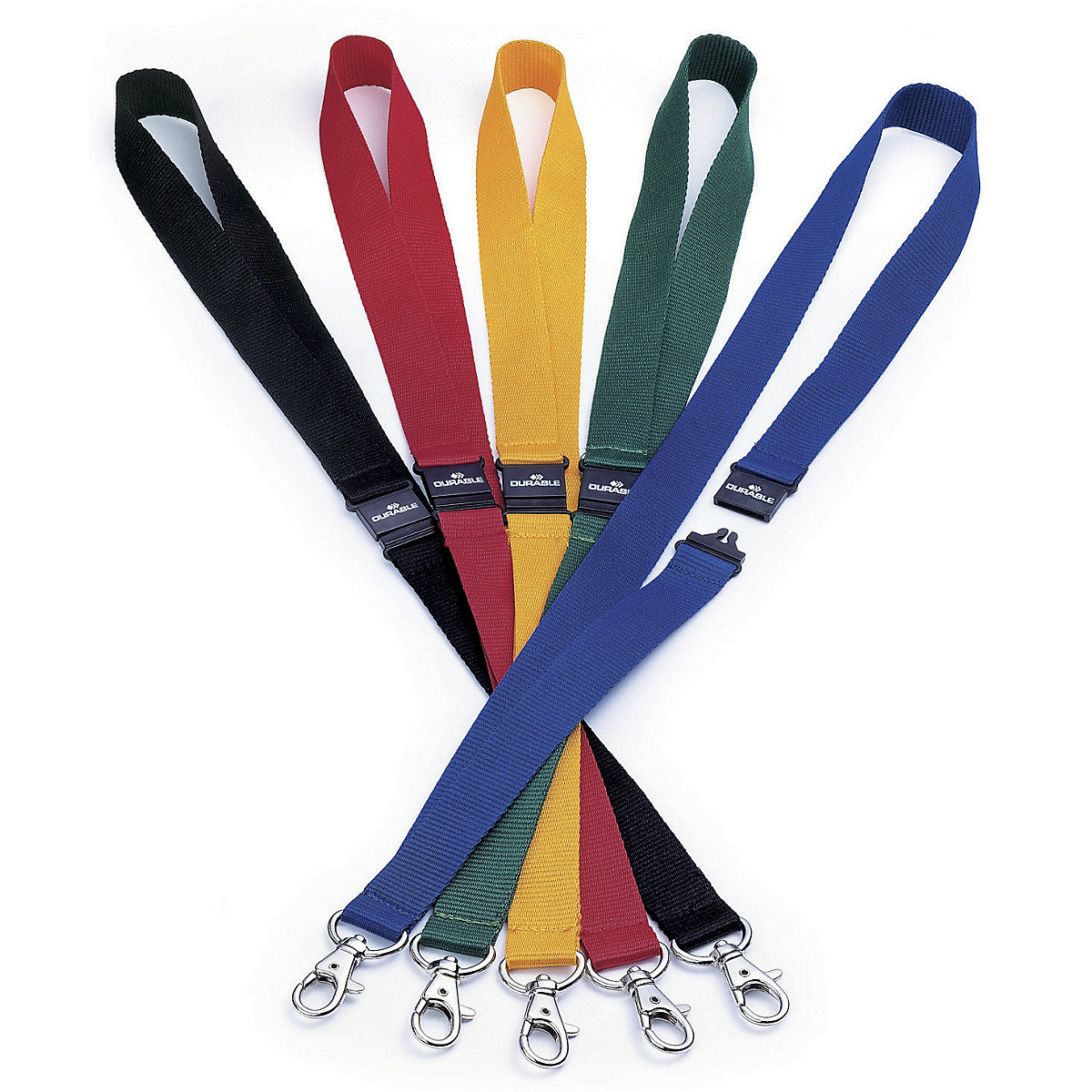 Fabric straps with snap hook – DURABLE (Product illustration 2)-1