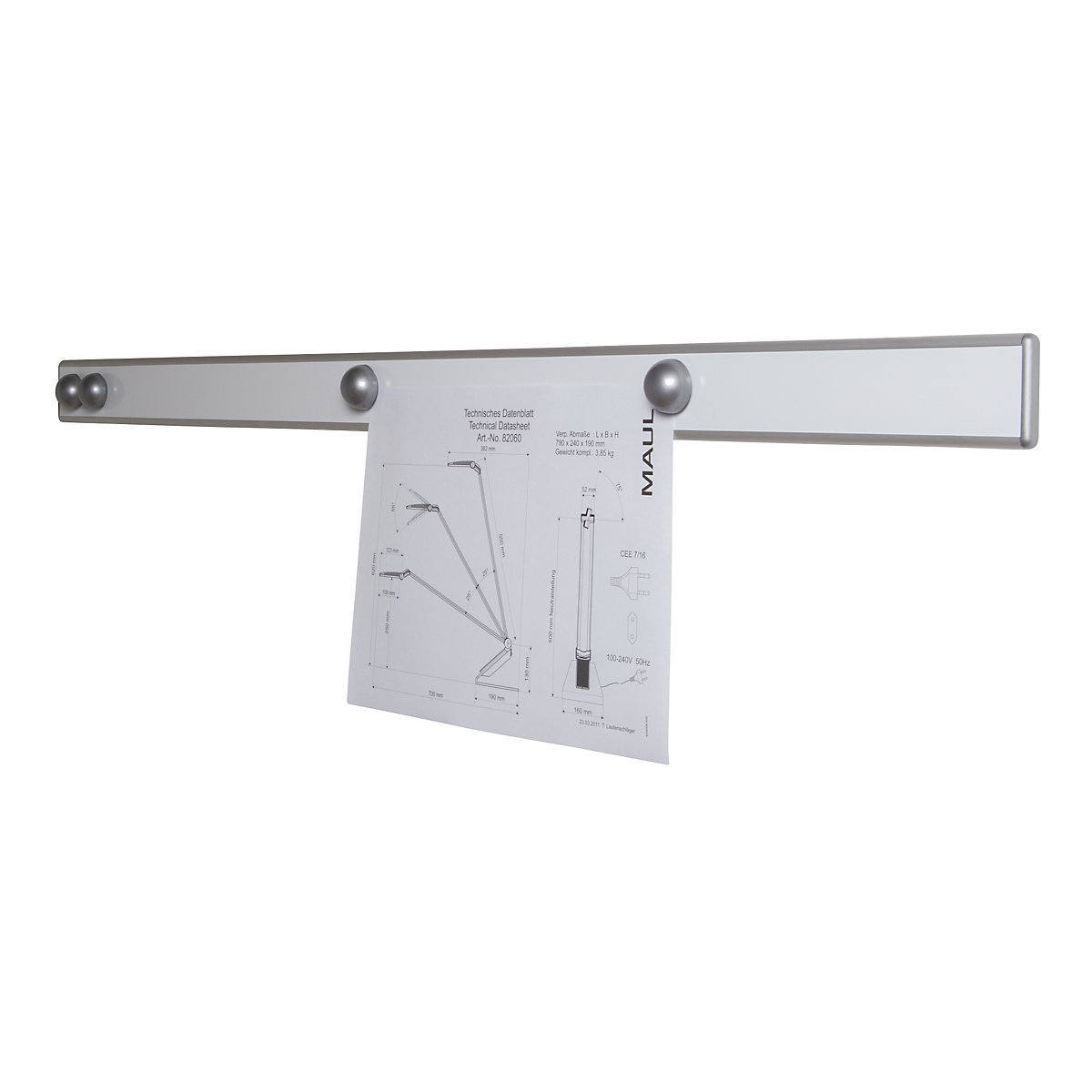 Magnetic wall rail – MAUL (Product illustration 7)-6