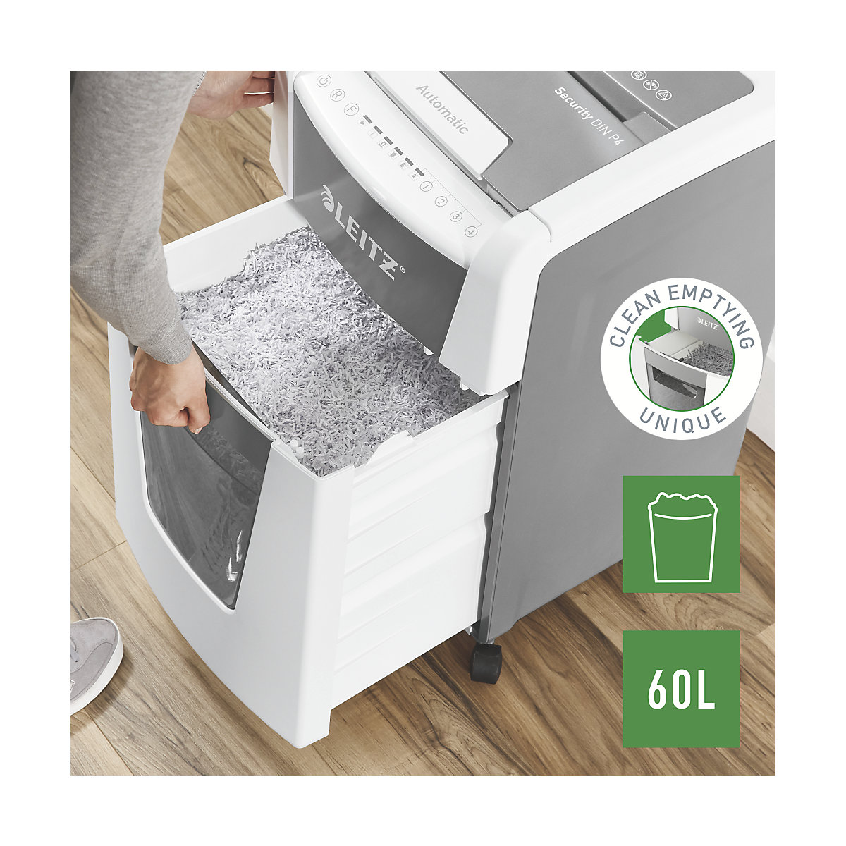 IQ Autofeed Office 300 document shredder – Leitz (Product illustration 9)-8