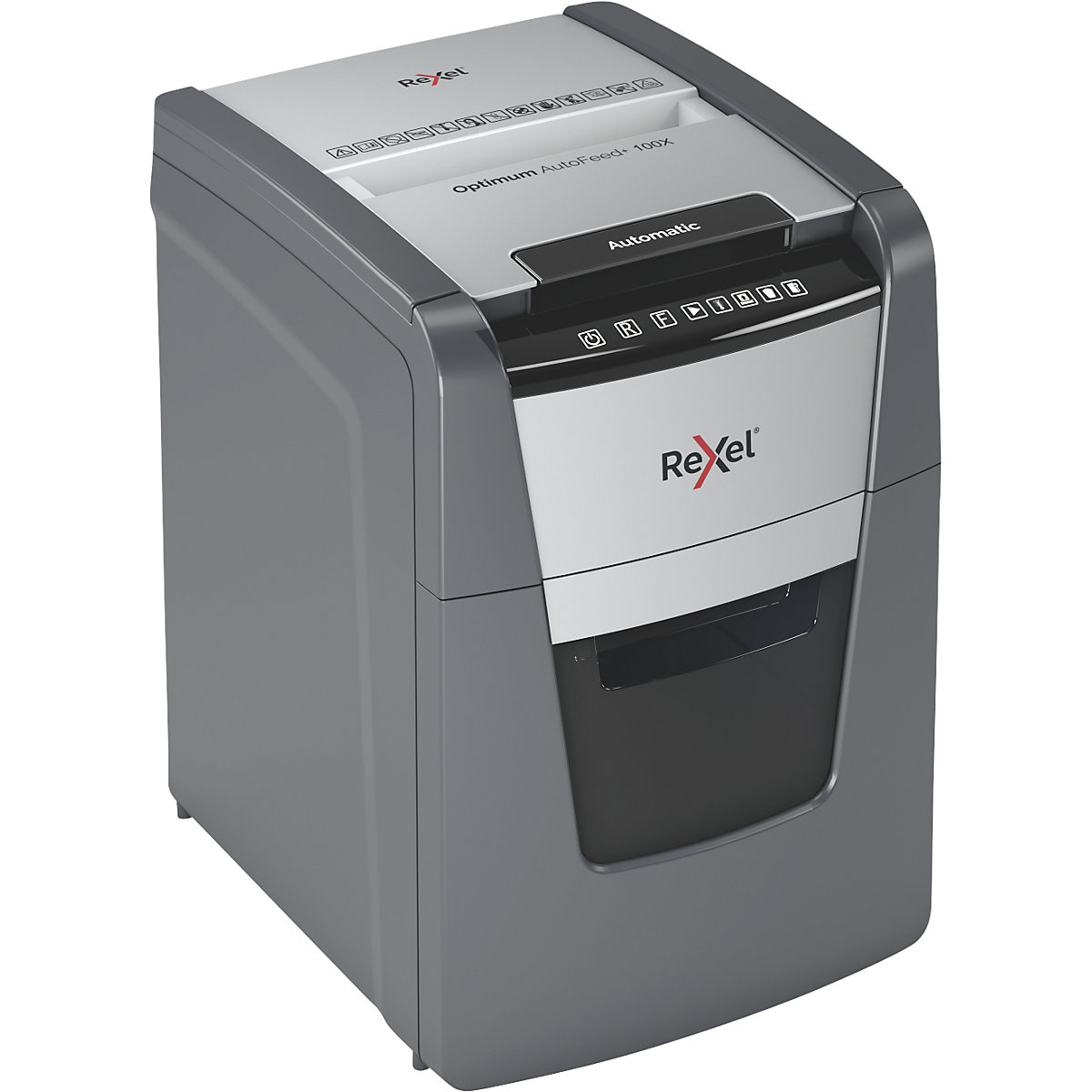 Optimum AutoFeed+ 100X document shredder – Rexel (Product illustration 2)-1