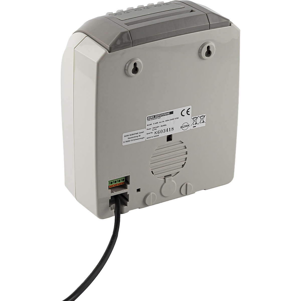 K 600 time and attendance calculation device (Product illustration 4)-3
