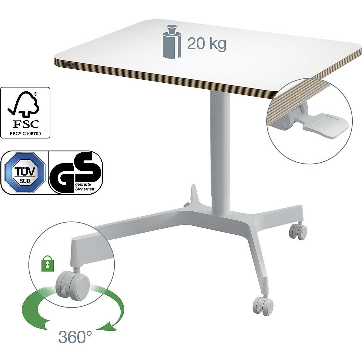 Desk – Leitz (Product illustration 4)-3