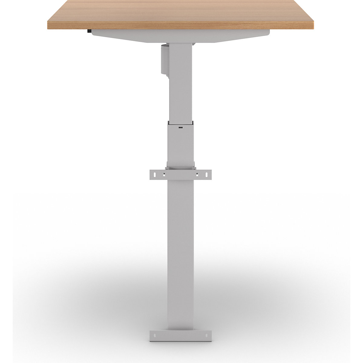Atlanta 1-column desk, wall-mounted (Product illustration 4)-3