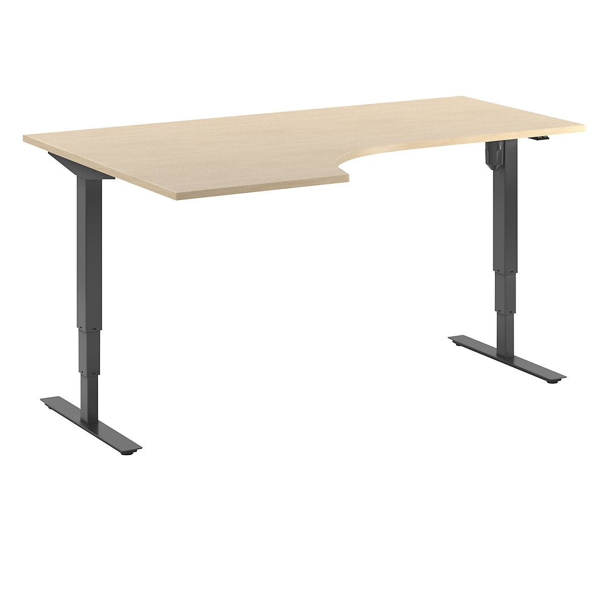 Atlanta desk, electrically height adjustable