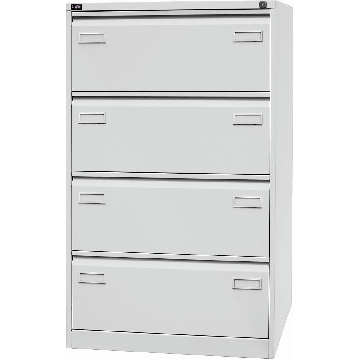 LIGHT suspension file cabinet, 2-track – BISLEY (Product illustration 5)-4