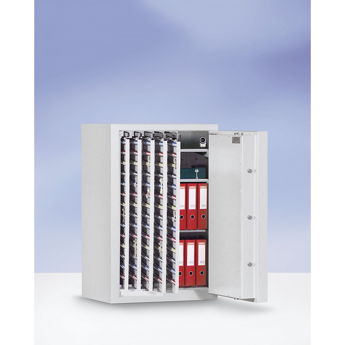 Key safe with extendable intermediate panels (Product illustration 2)-1