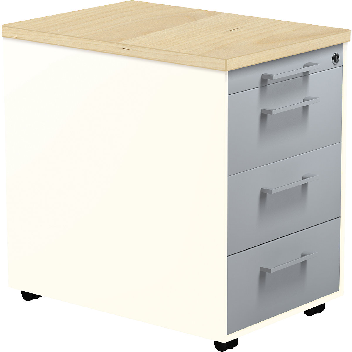 Mobile pedestal on castors - mauser