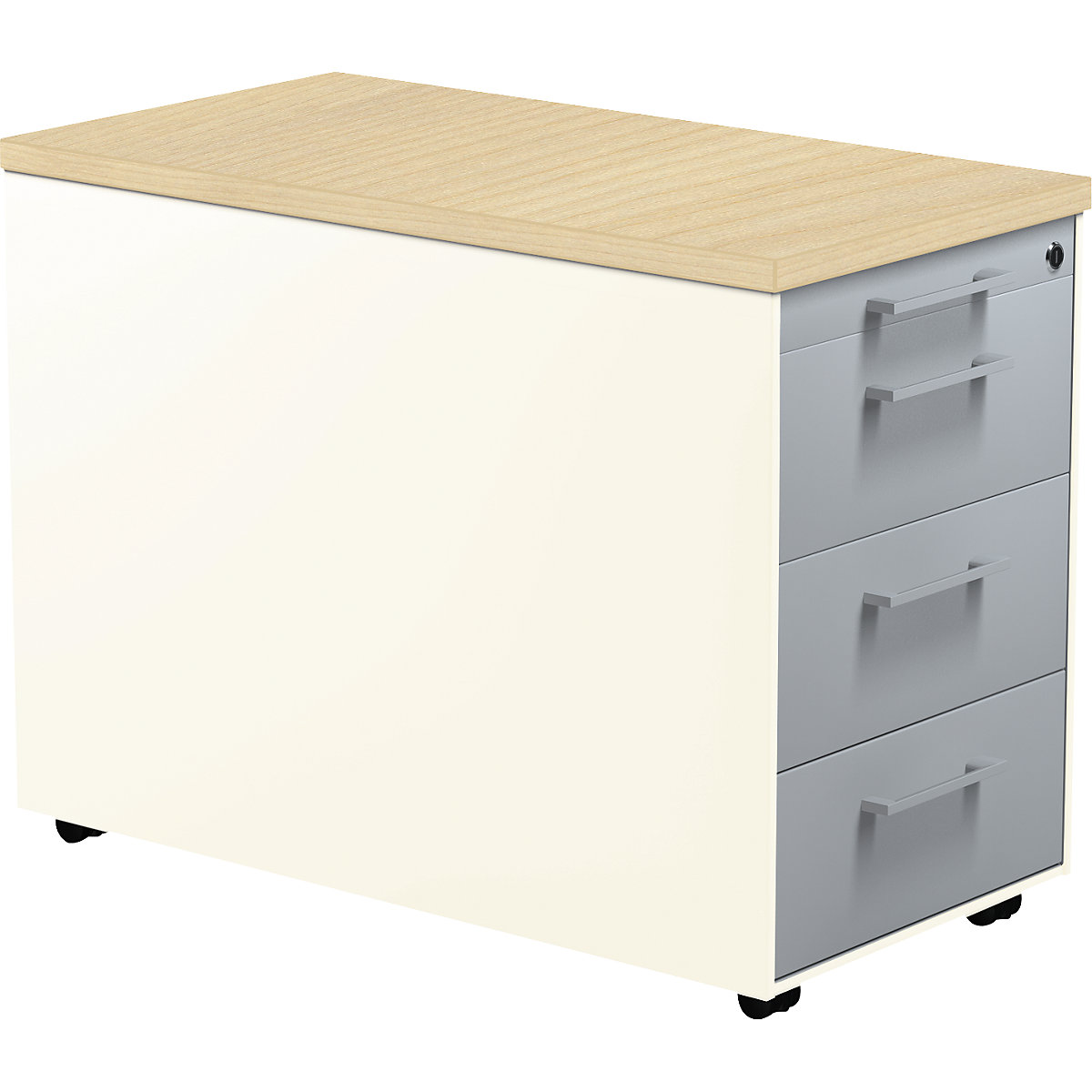 Mobile pedestal on castors - mauser