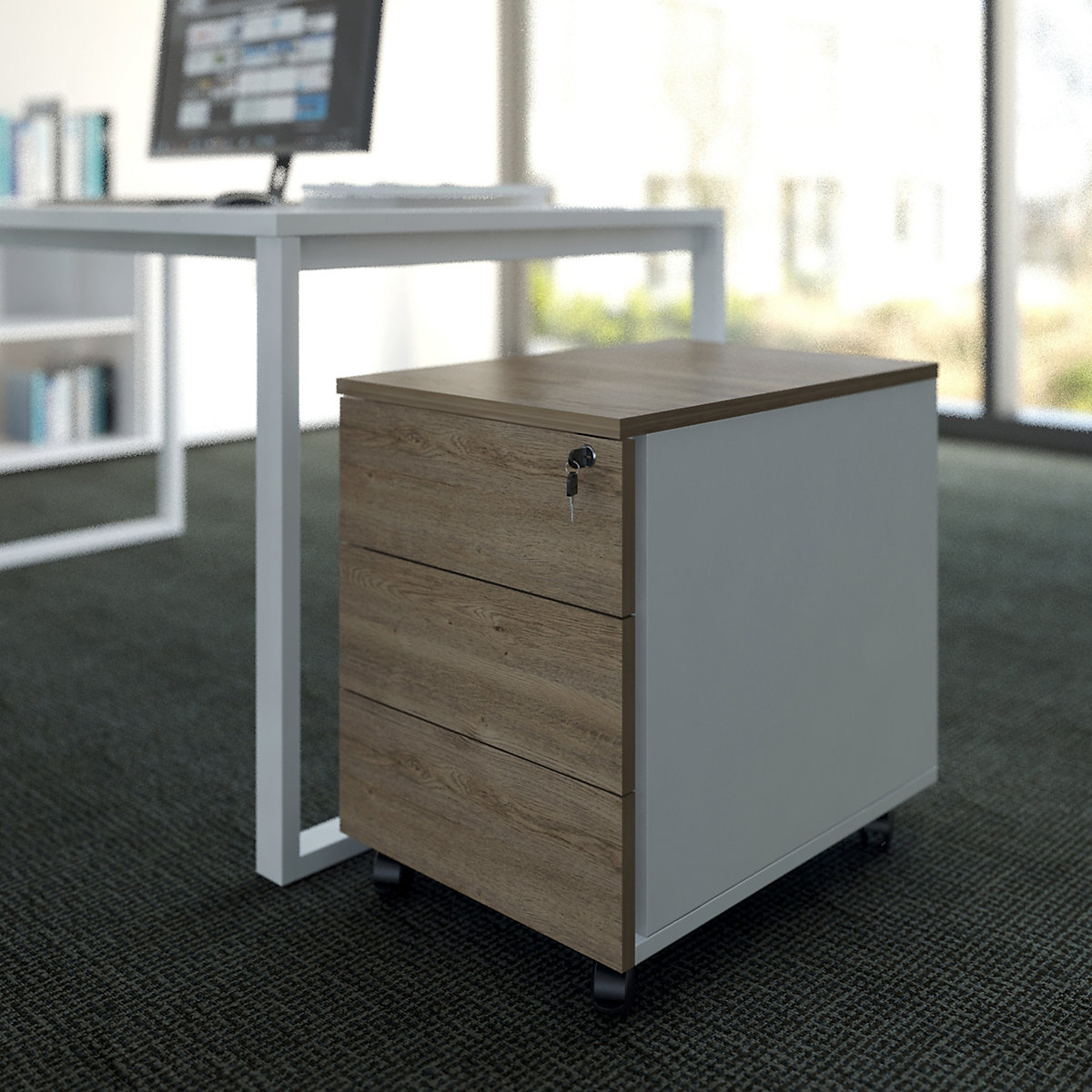 Portland mobile pedestal (Product illustration 5)-4