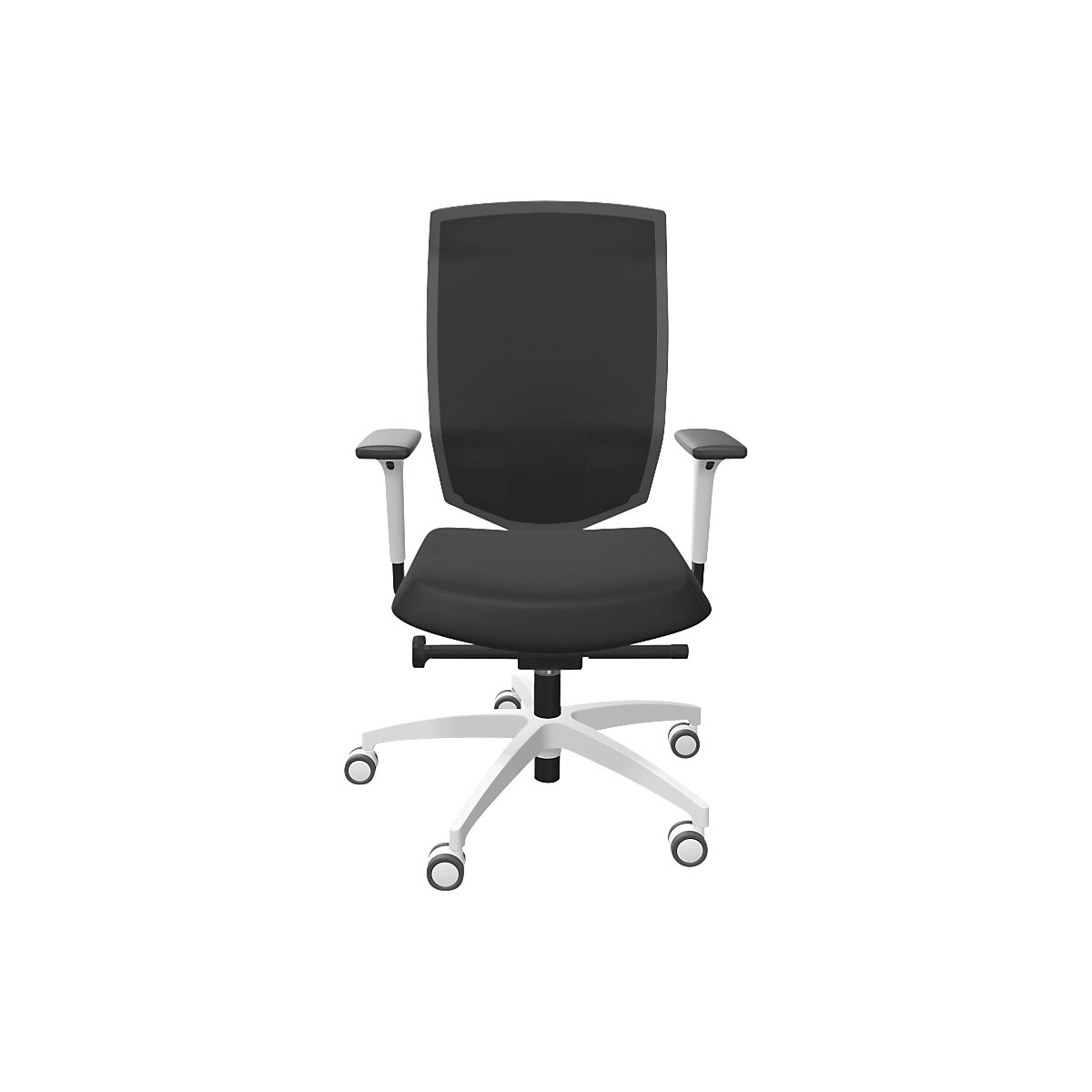 JUST EVO MESH office swivel chair – Dauphin (Product illustration 4)-3
