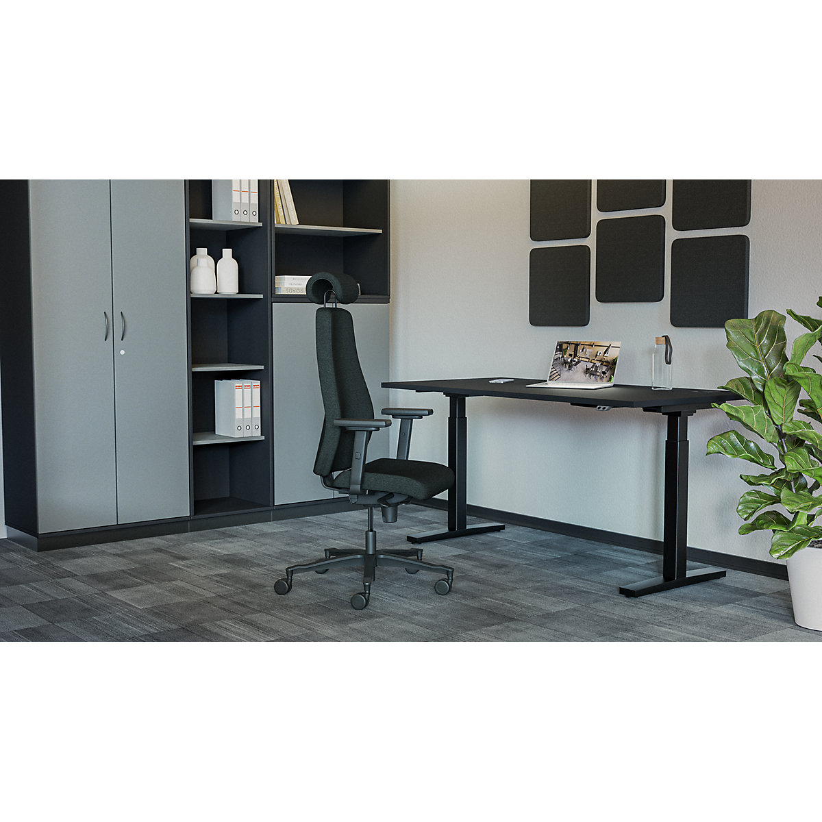 Office chair, synchronous mechanism (Product illustration 5)-4