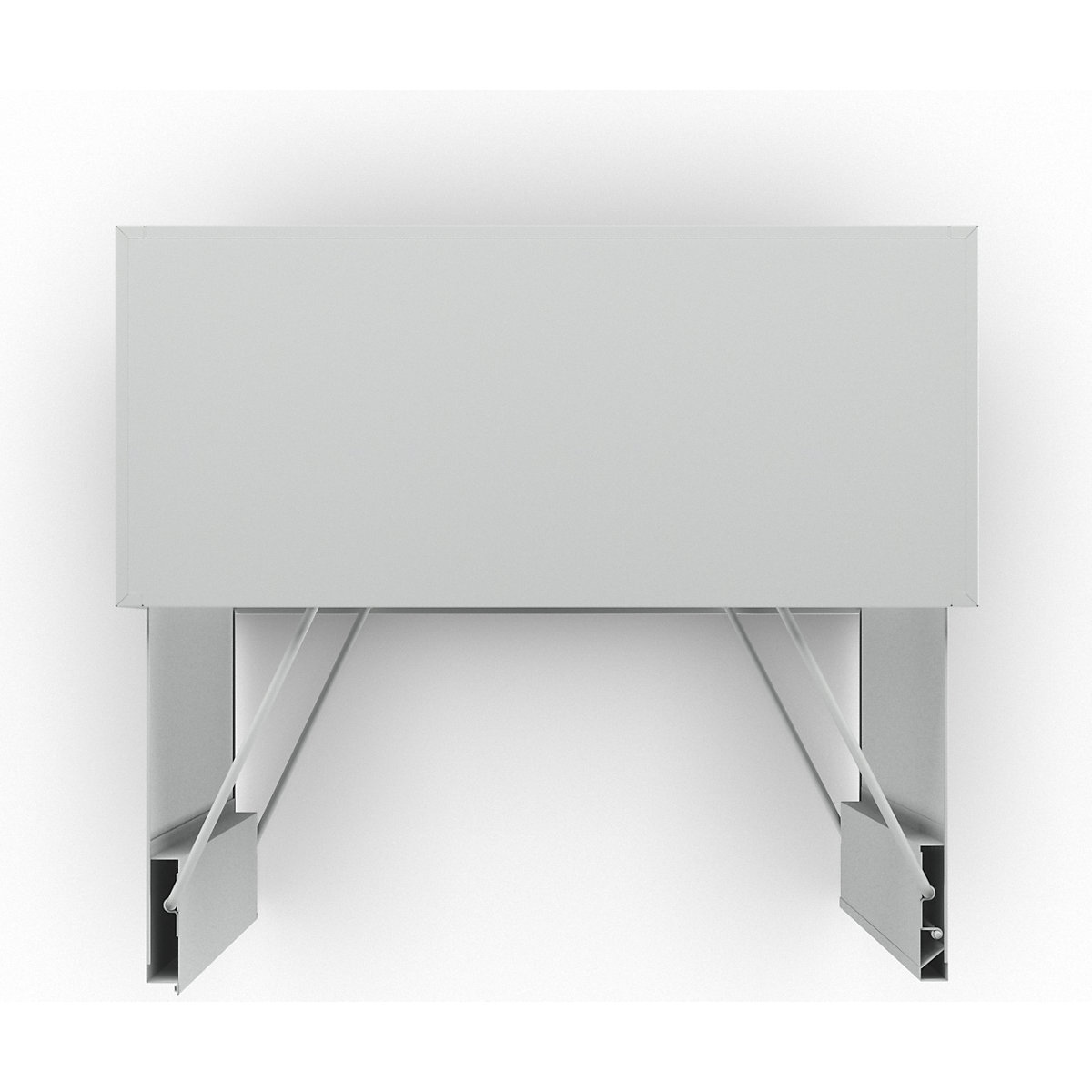 Steel cupboard with flush doors – mauser (Product illustration 8)-7