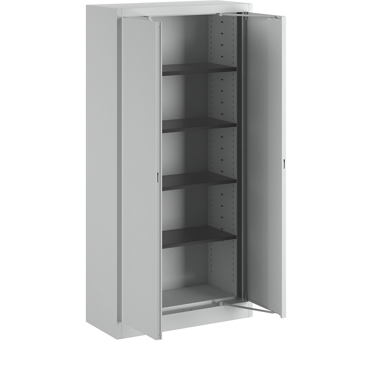 Steel cupboard with flush doors - mauser