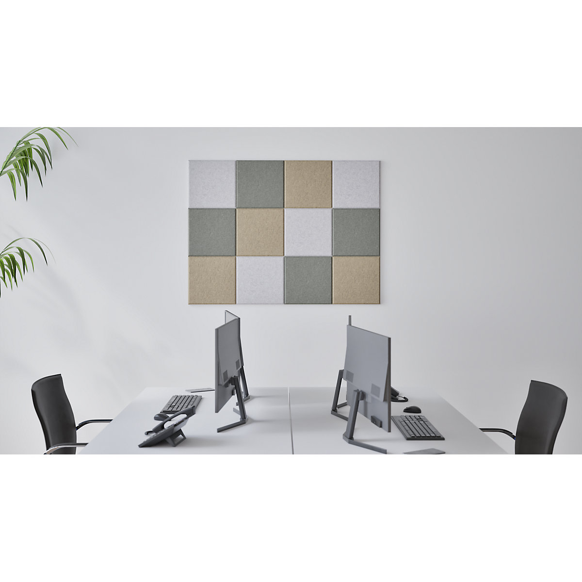 Acoustic wall tile – eurokraft basic (Product illustration 2)-1