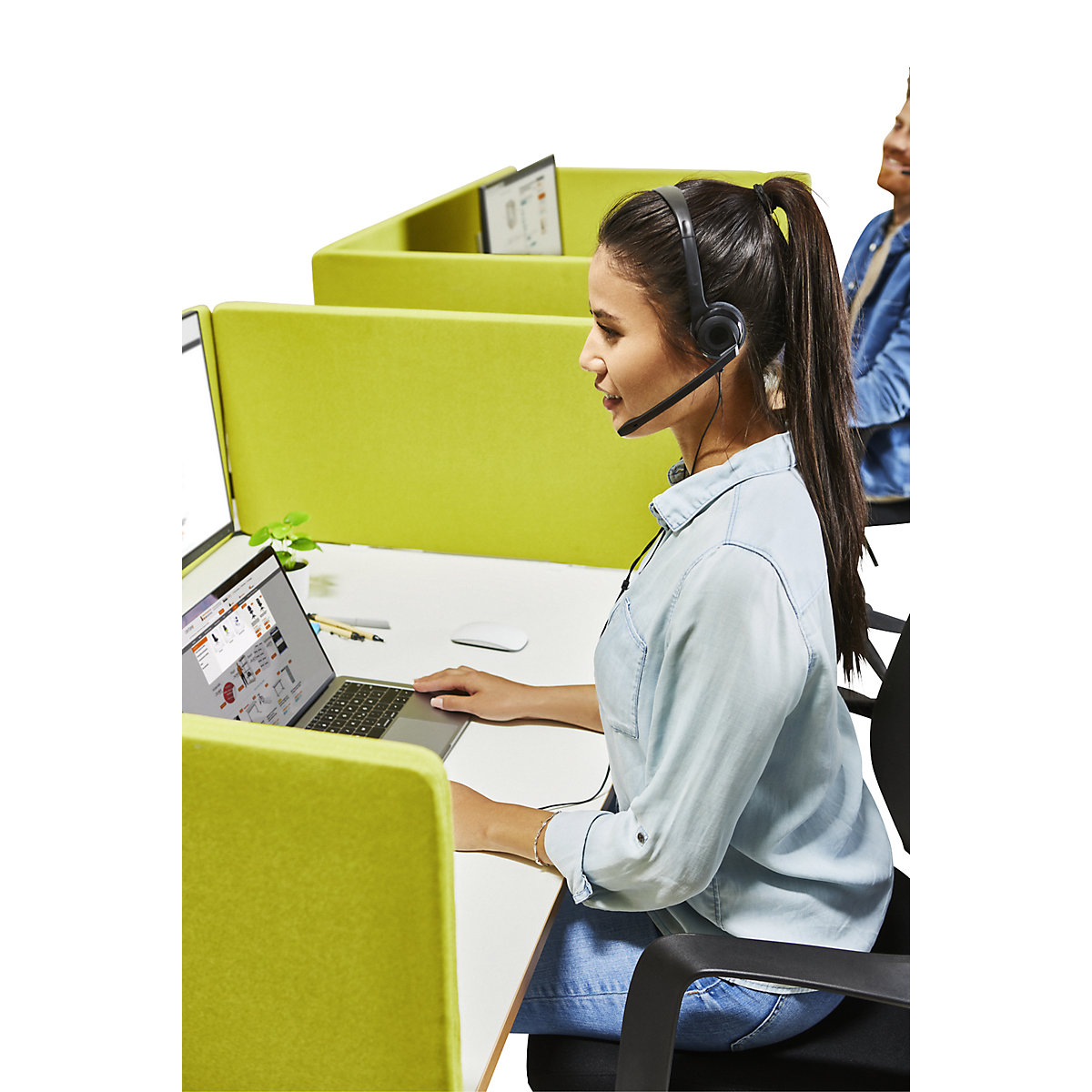 Curve desk partition (Product illustration 5)-4