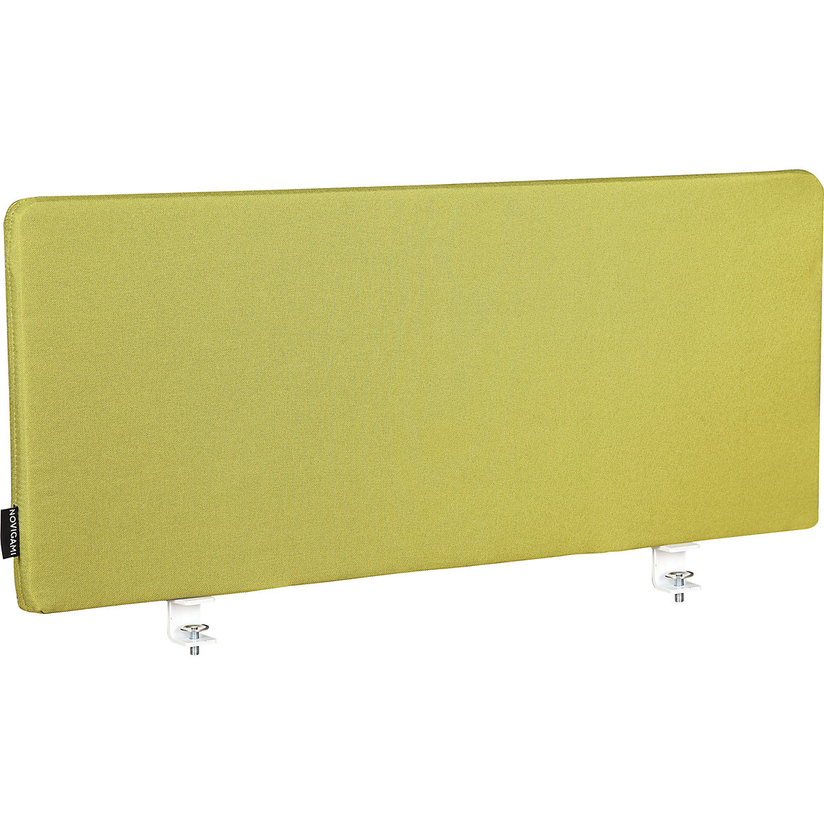 Curve desk partition