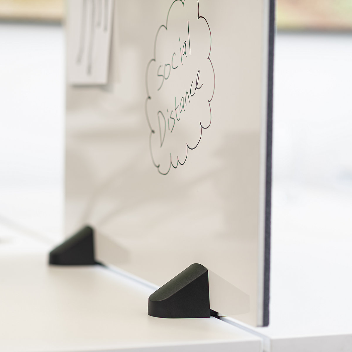 Desk partition for an individual workplace – SMIT VISUAL (Product illustration 5)-4