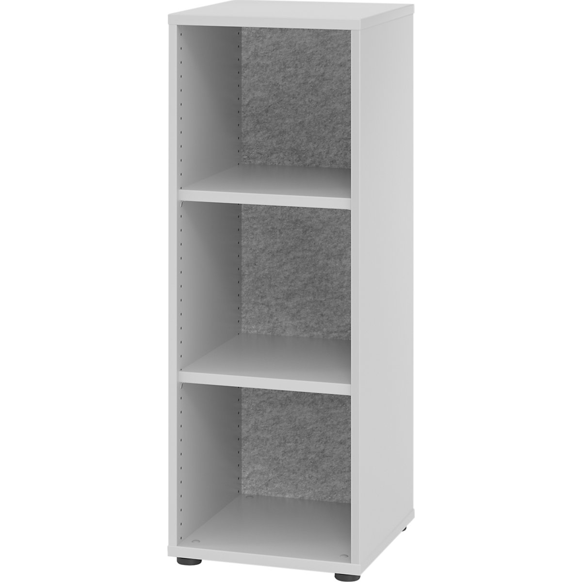 Shelf unit with acoustic rear panel ANNY-AC