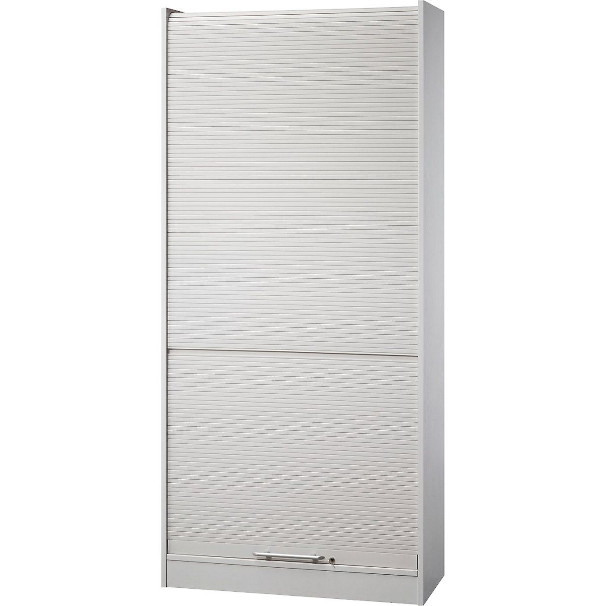 Roller front cabinet