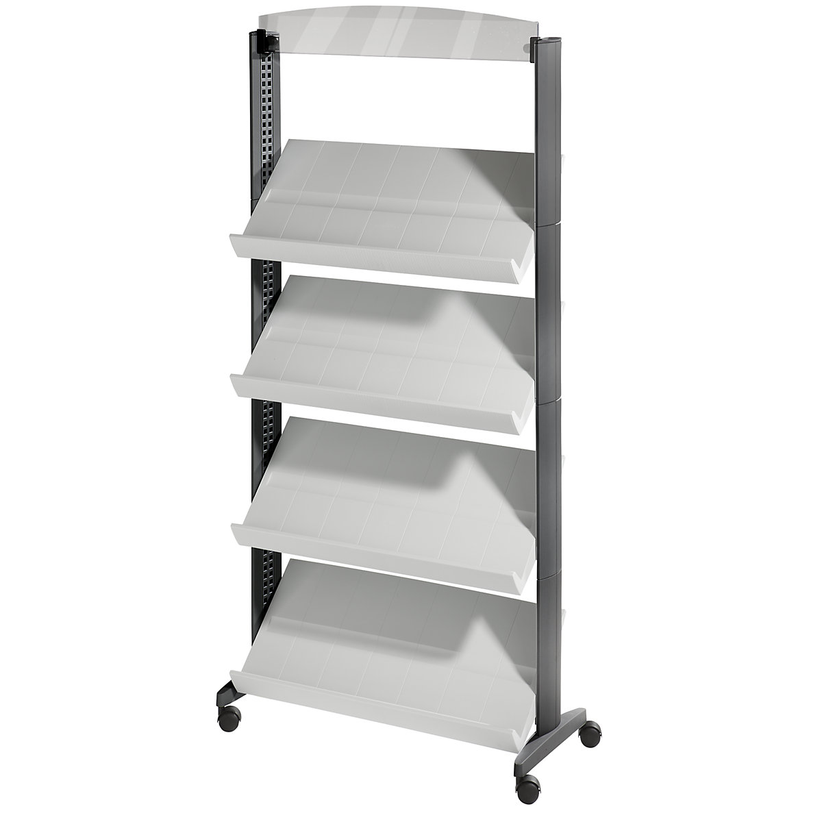 Brochure display stand made of polystyrene - EasyDisplay