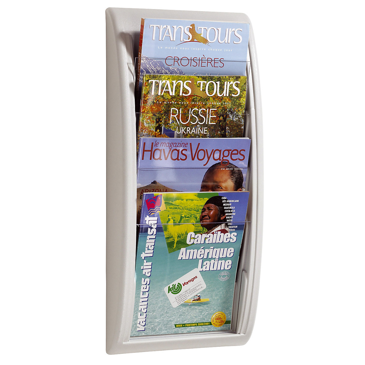 Wall mounted brochure racks - Paperflow