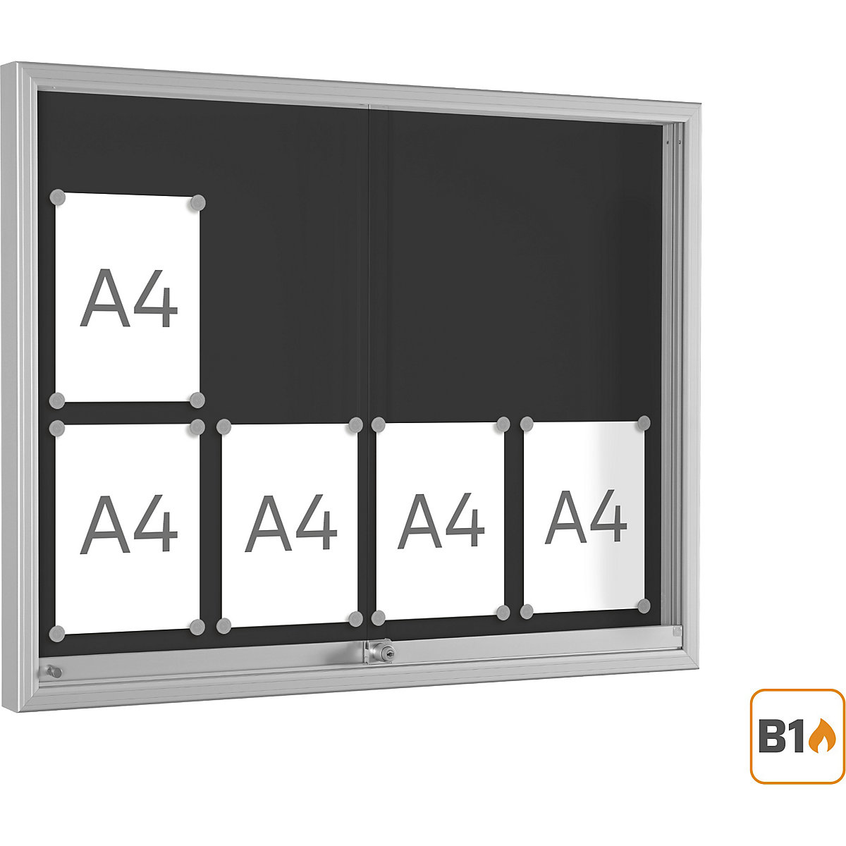 Sliding door display case (Product illustration 3)-2